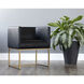 Kwan Vintage Black Lounge Chair